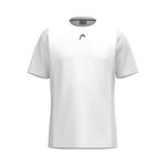 Ropa HEAD HEAD Club 25 Tech Camiseta De Manga Corta Chicos-Blanco