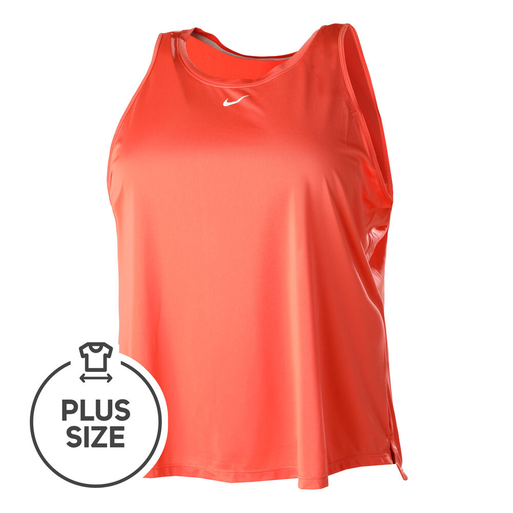 Nike Dri-Fit One Elstka Camiseta De Tirantes Mujeres - Lima, Blanco