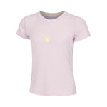 Ropa Quiet Please Quiet Please Mind Retriever Camiseta De Manga Corta Chicas-Morado,Amarillo