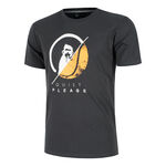 Ropa Quiet Please Quiet Please Endlessly 40:40 Camiseta De Manga Corta Hombres-Antracita,Multicolor