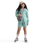 Ropa Nike Nike Club Fleece Oversized Full-Zip Sudadera Con Cremallera Chicas-Salvia
