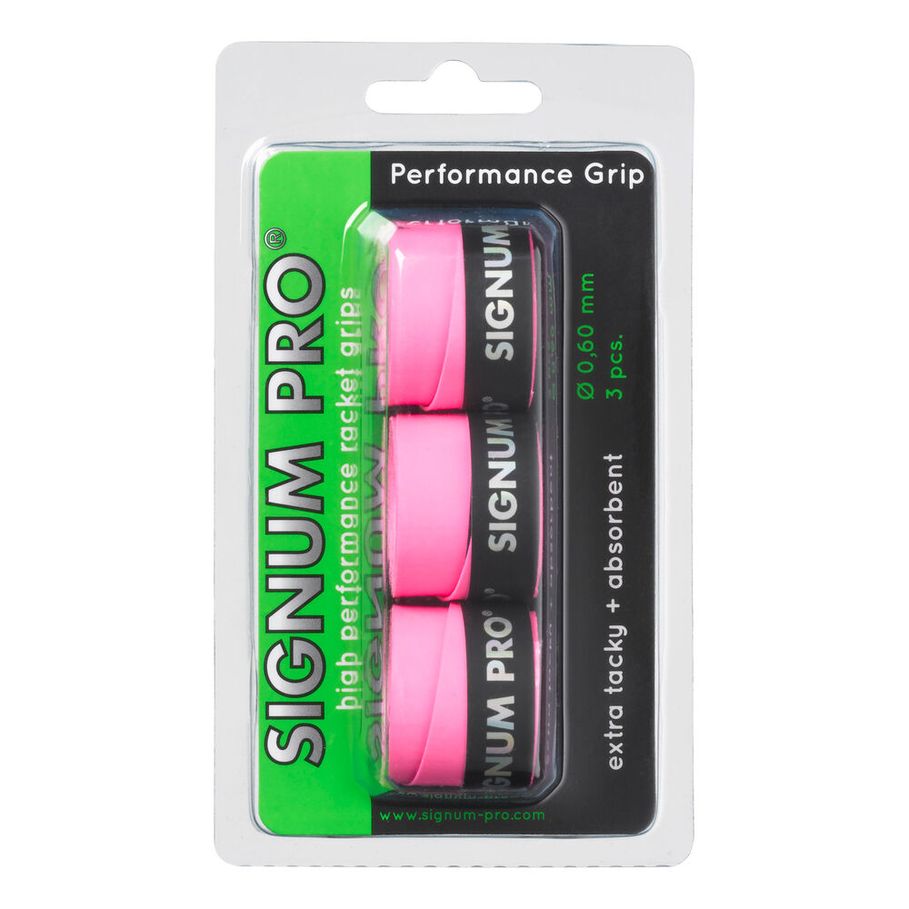 Performance Grip Pack De 3 - Rosa