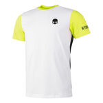 Ropa Hydrogen Hydrogen Tech Team Camiseta De Manga Corta Hombres-Blanco,Amarillo