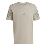 Ropa adidas adidas 3Stripes Regular Camiseta de manga corta Hombres-beige