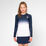 Crew Gradiant Junior Longsleeve - neon green, white