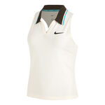 Ropa Nike Nike Court Dri-FIT Slam Camiseta De Tirantes Mujeres-Crema,Marr&oacute;n