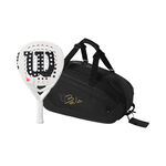 Racket package Padel Wilson Bela LS V3 Pala de pádel 