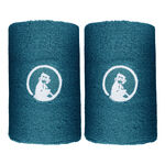 Ropa de tenis Quiet Please Quiet Please Long Cinta Para Sudor Pack De 2-Color Petróleo