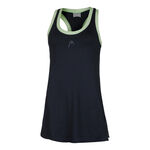 Ropa HEAD HEAD Play Tech Vestido Mujeres-Azul Oscuro,Salvia