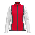 Ropa HEAD HEAD Club 25 Jacket Women Chaqueta De Entrenamiento Mujeres-Rojo,Blanco