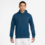 Ropa Nike Nike Court Dri-Fit Heritage Sudadera Con Capucha Hombres-Azul-gris