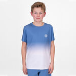 Ropa BIDI BADU BIDI BADU Crew Gradiant Camiseta De Manga Corta Chicos-Azul,Blanco