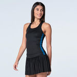 Ropa Lucky in Love Lucky in Love Racer Rib Camiseta De Tirantes Mujeres-Negro