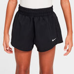 Ropa de tenis Nike Nike Dri-Fit Onr 2in1 3in Shorts Chicas-negro