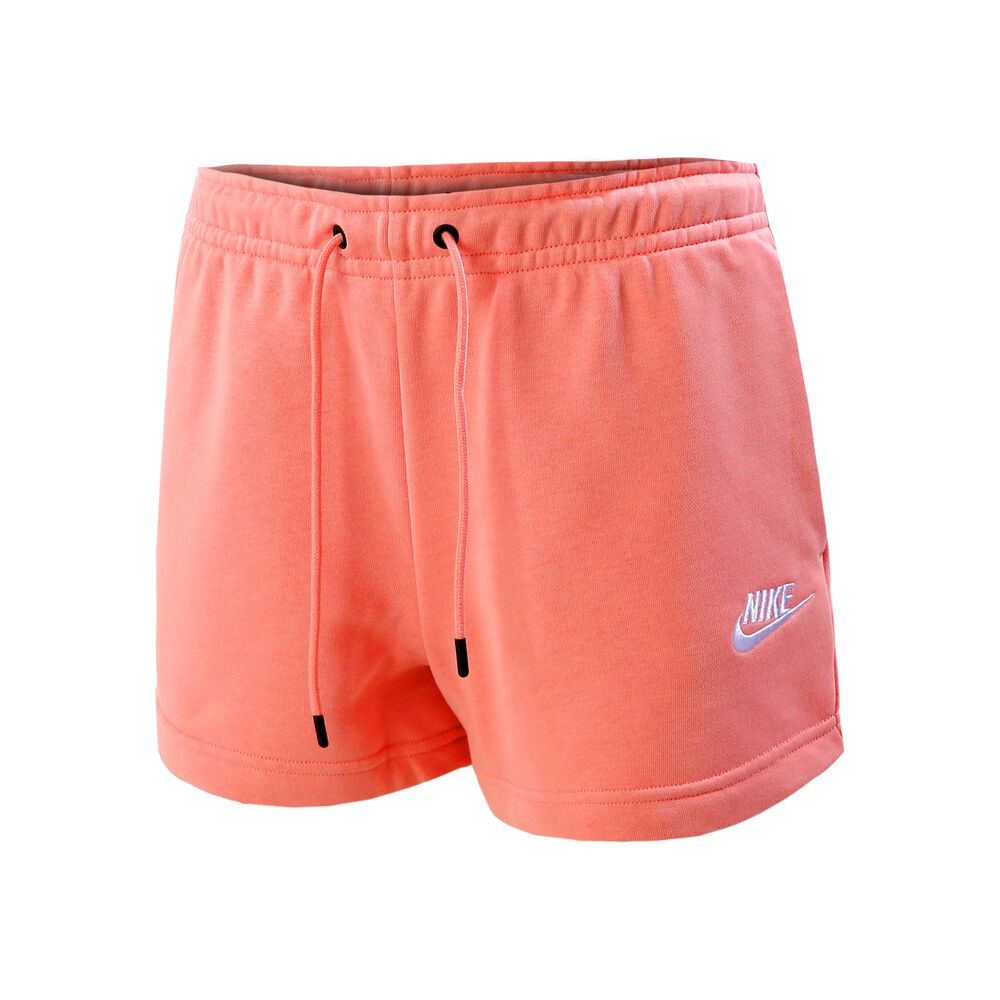 Sportswear Essential Shorts Mujeres - Coral, Blanco