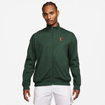 Ropa de tenis Nike Nike Court Heritage Chaqueta de entrenamiento Hombres - verde oscuro, verde oscuro