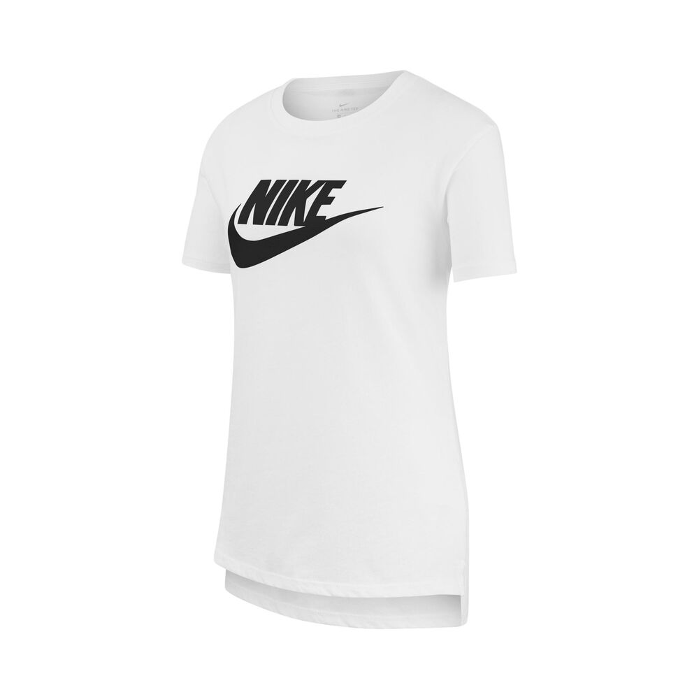 Sportswear Camiseta De Manga Corta Chicas - Blanco, Negro
