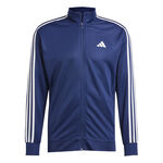 Ropa adidas adidas Training Essential 3 Stripes Chaqueta De Entrenamiento Hombres-Azul Oscuro