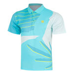 Ropa de tenis BIDI BADU BIDI BADU Hey Laguna Polo Hombres-turquesa, multicolor