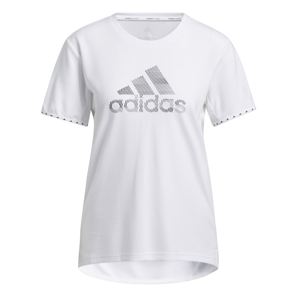 Bade Of Sport Necessi Camiseta De Manga Corta Mujeres - Blanco, Gris