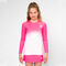 Crew Gradiant Junior Longsleeve - neon green, white