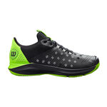 Zapatillas De Pádel Wilson HURAKN Bk/Jasmine Gr/Quiet Shad