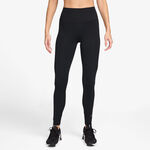 Ropa Nike Nike Dri-FIT One High Rise Malla Mujeres-Negro