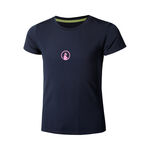 Ropa Quiet Please Quiet Please Retriever Camiseta De Manga Corta Chicas-Azul Oscuro,Rosa