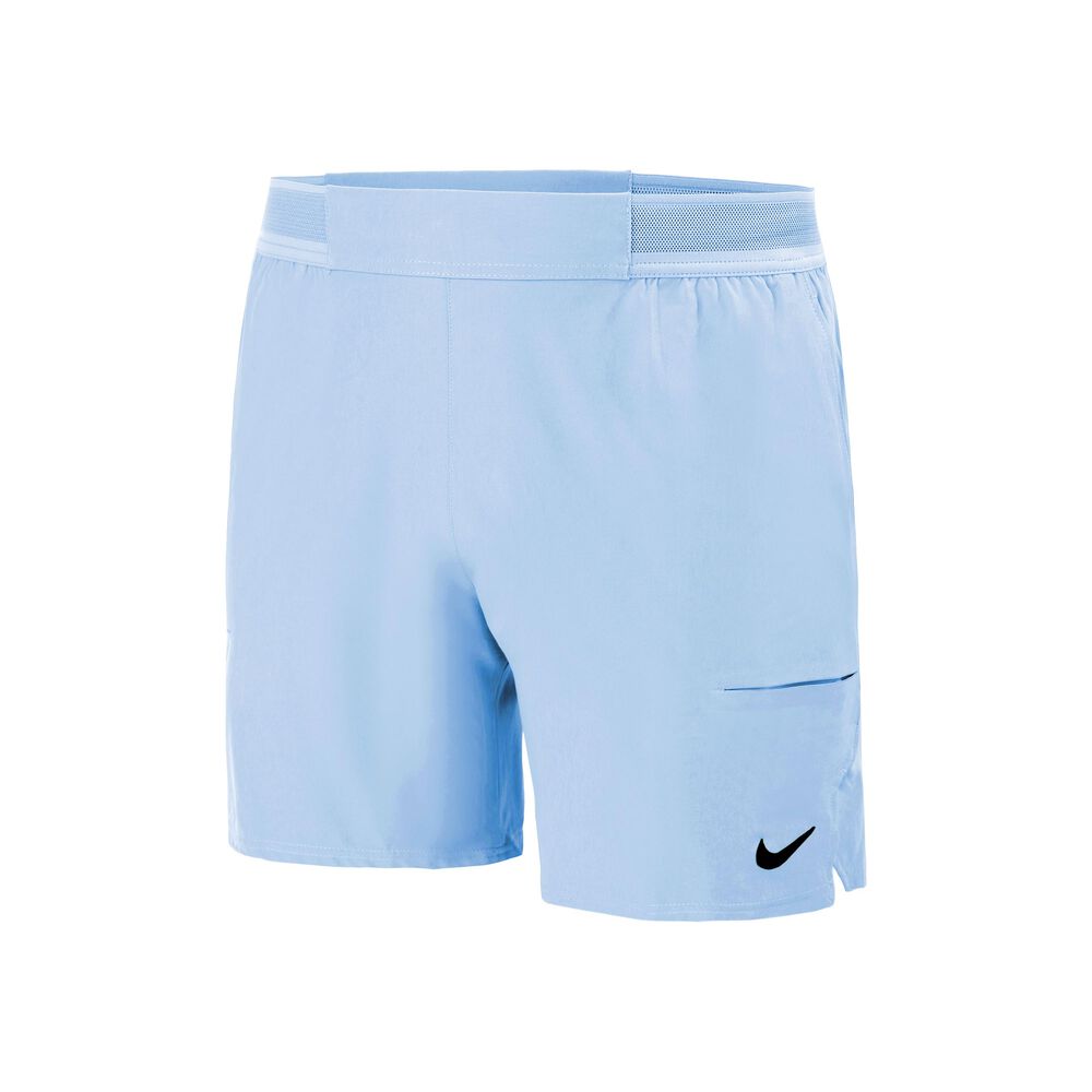 Nike Dry 7in Shorts Hombres - Blanco, Gris Claro