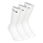 Ropa Nike Nike Everyday Cush Crew Calcetines Deporte Pack De 3-Blanco,Negro