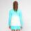 Crew Gradiant Junior Longsleeve - neon green, white