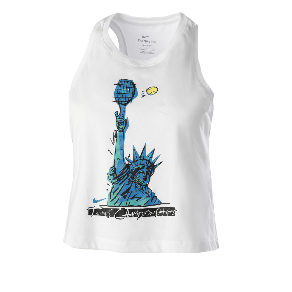 Dri-Fit NYC Liberty Camiseta De Tirantes Mujeres - Blanco, Turquesa