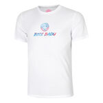 Ropa BIDI BADU BIDI BADU Logo Chill Camiseta de manga corta Hombres-blanco