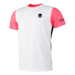 Ropa Hydrogen Hydrogen Tech Team Camiseta De Manga Corta Hombres-Blanco,Rosa