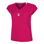 Ropa Quiet Please Quiet Please Create Volley Camiseta De Manga Corta Mujeres-Rosa,Blanco