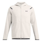 Ropa De Tenis Under Armour Ua Unstoppable Flc Fz Hd Eu-Wht