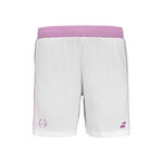 Ropa Babolat Babolat LEBRON Shorts Hombres-Blanco,Lila