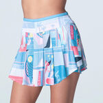 Ropa Lucky in Love Lucky in Love Linen Intuition Falda Mujeres-Multicolor