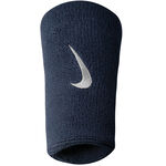 Ropa Nike Nike Swoosh Doublewide Cinta Para Sudor Pack De 2-Azul Oscuro,Blanco