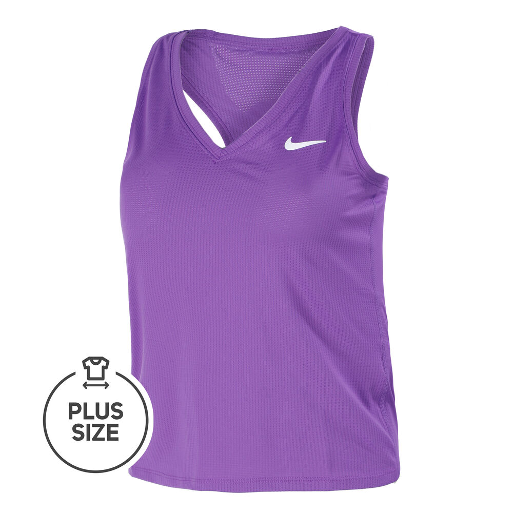Nike Court Victory Plus Size Camiseta De Tirantes Mujeres - Azul Claro