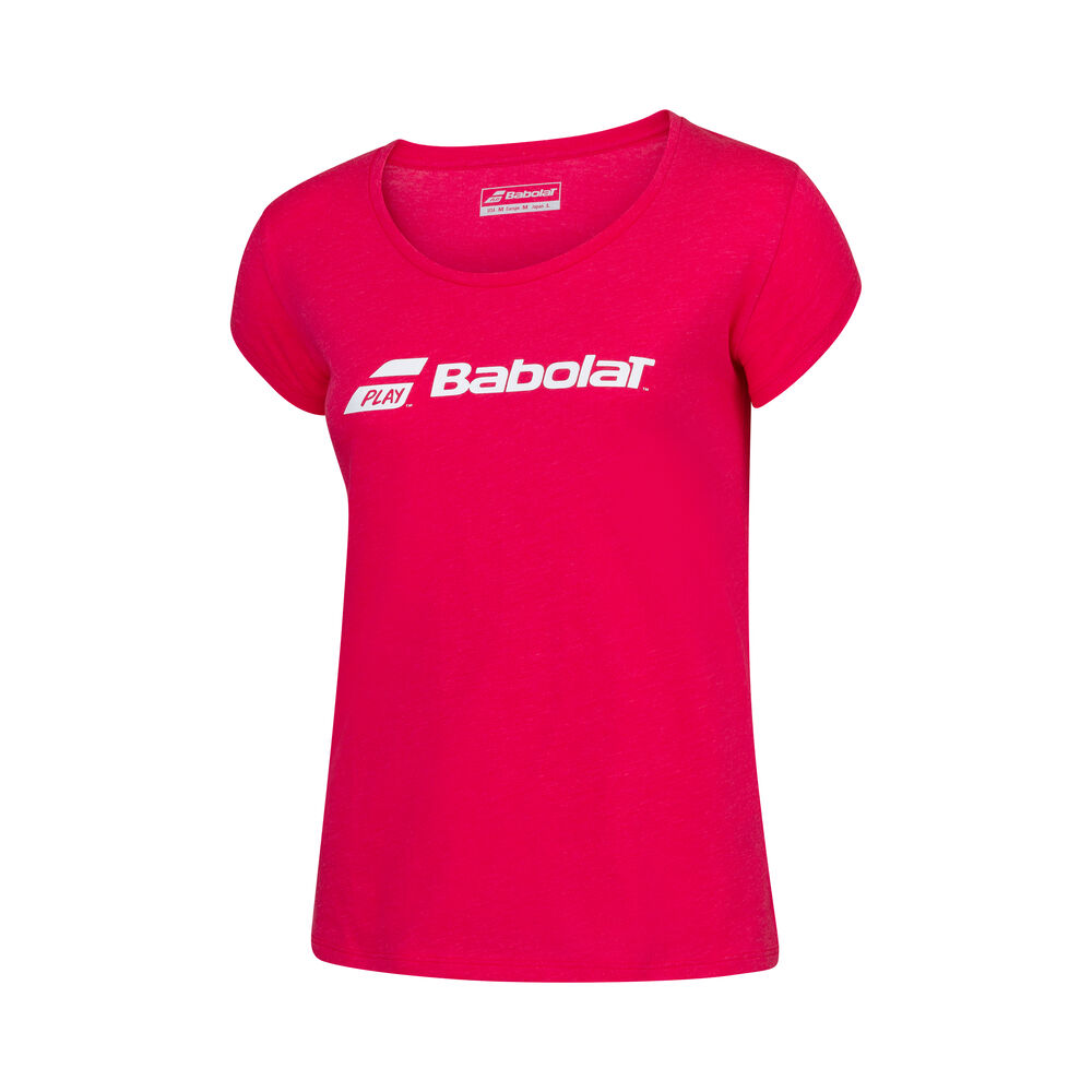 Babolat Exercise Camiseta De Manga Corta Chicas - Rosa, Blanco