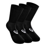 Ropa ASICS ASICS Crew Calcetines Deporte Pack De 3-Negro,Blanco