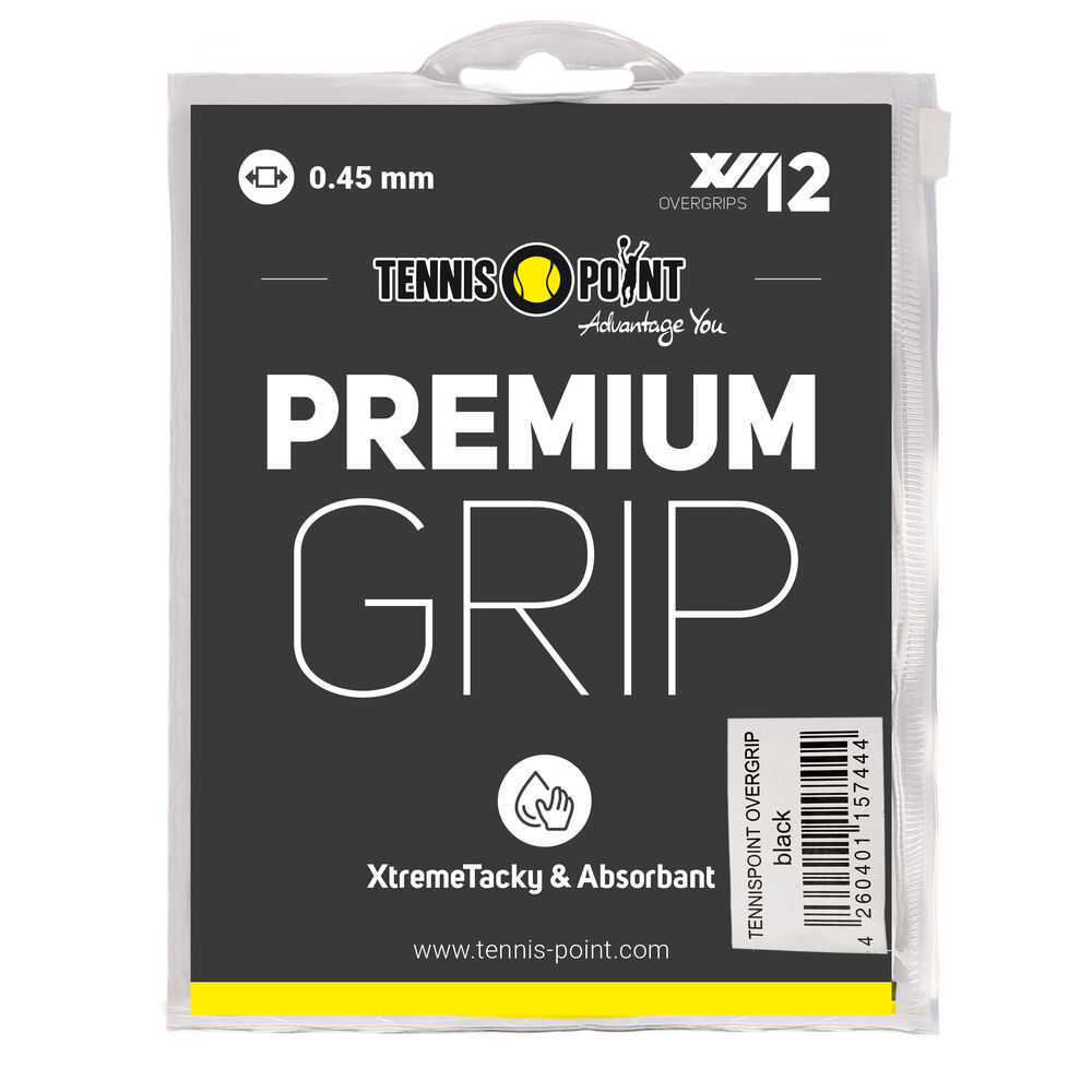 Premium Grip Pack De 12 - Negro