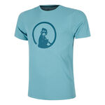 Ropa Quiet Please Quiet Please Create Trainings Camiseta De Manga Corta Hombres-Azul Claro,Color Petróleo