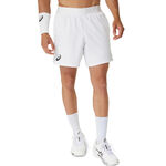 Ropa ASICS ASICS Match 7in Shorts Hombres-Blanco