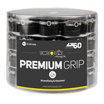 Sobregrips Tennis-Point Tennis-Point Premium Grip Pack De 60-Negro