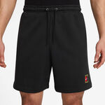 Ropa Nike Nike Court Dri-Fit Heritage Fleece Shorts Hombres-Negro