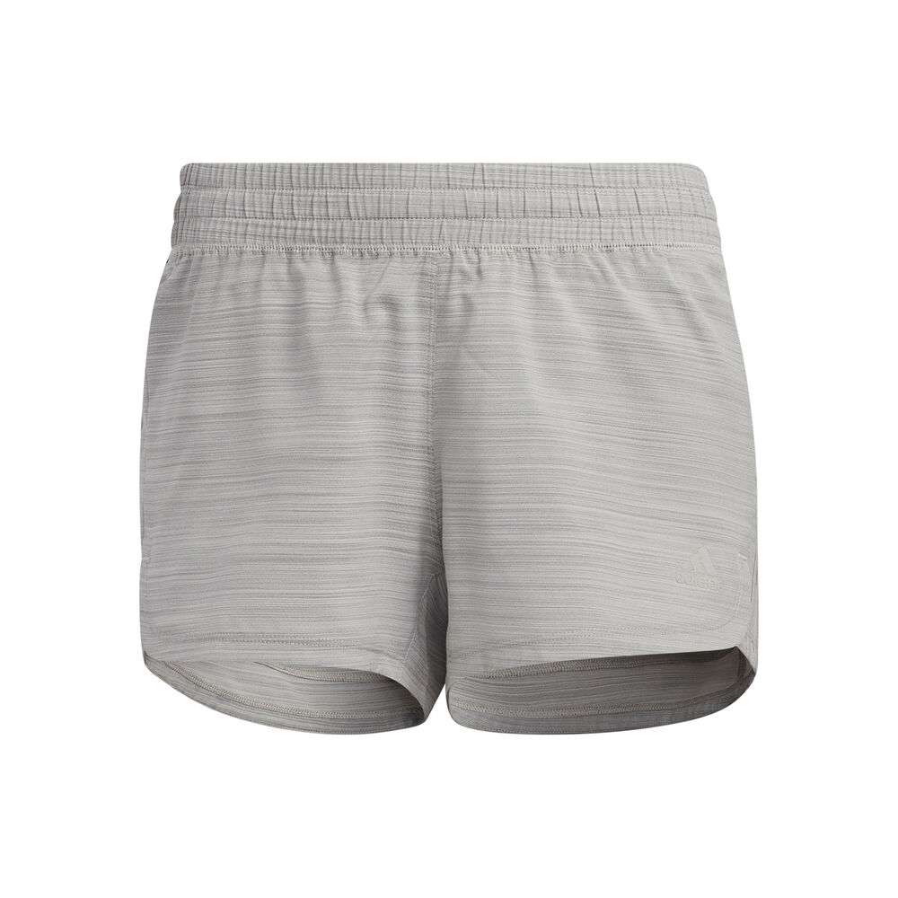 Heather Woven Shorts Mujeres - Gris Claro