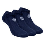 Ropa BIDI BADU BIDI BADU No Party No Show Move Calcetines De Tenis Pack De 3-Azul Oscuro,Blanco