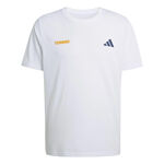 adidas adidas Hot Camiseta de manga corta Hombres-blanco